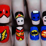 Justice League Nail Art