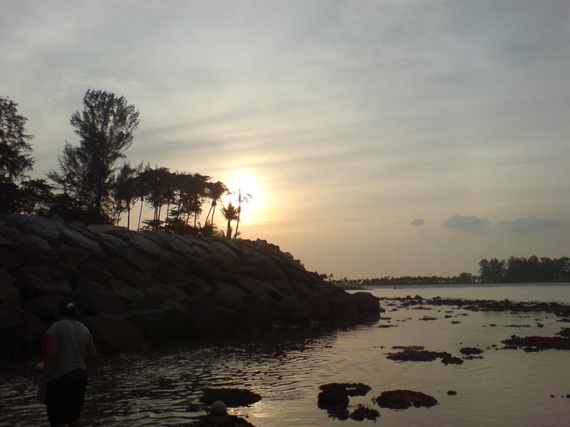 Sunset at Kusu Island