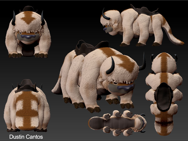 Appa 3D by Dustin-C on DeviantArt