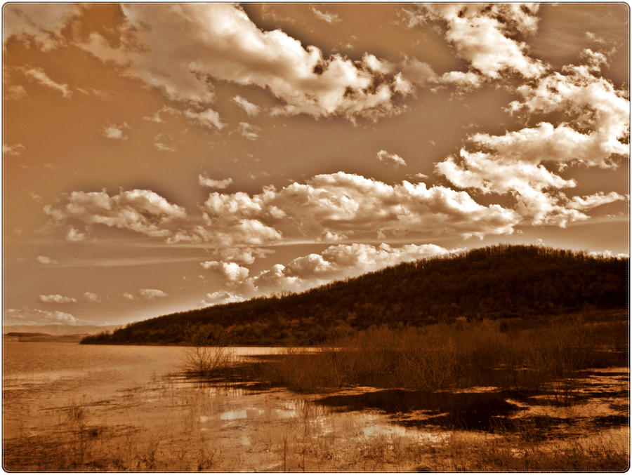 Sepia Sky by PSMnt on DeviantArt