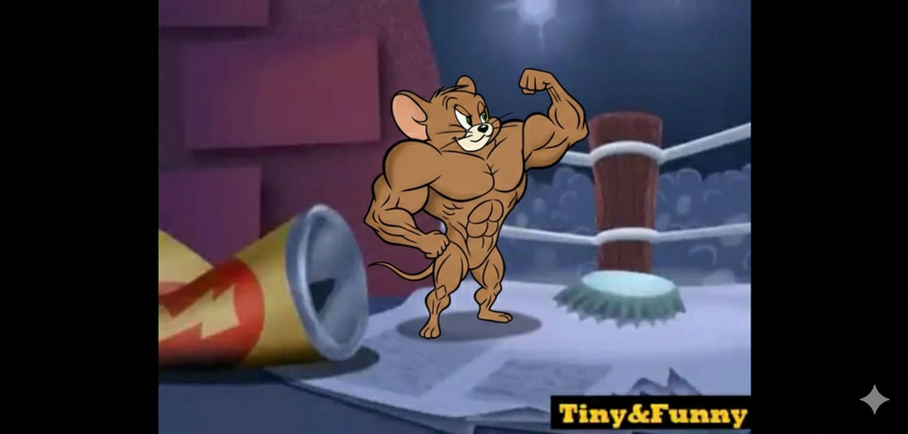Jerry Bodybuilder muscle Jerry by Briporio on DeviantArt