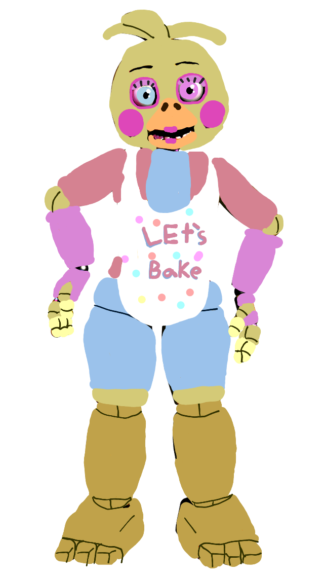 Toy chica from fazbear's revamp RP P2 by jewscary535 on DeviantArt