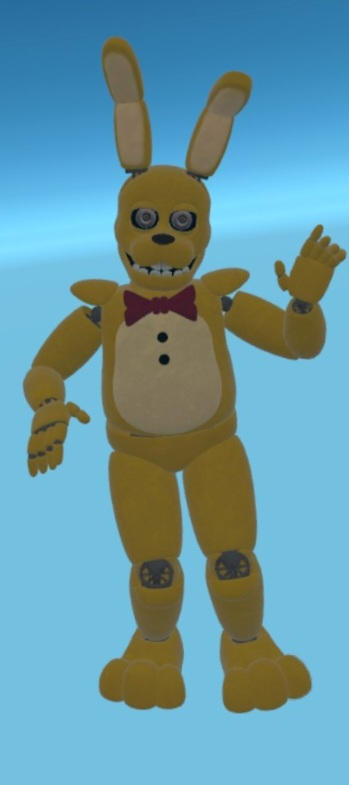 The silver eyes springbonnie by jewscary535 on DeviantArt