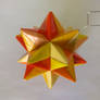 Yellow-Orange Origami Modular Star