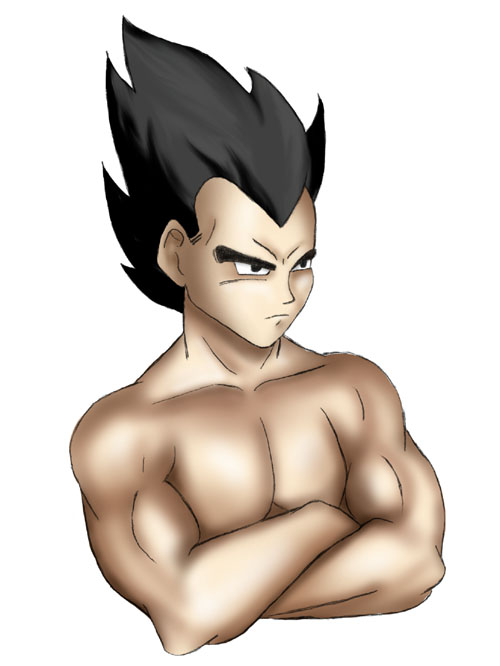 Spiffy Looking Vegeta