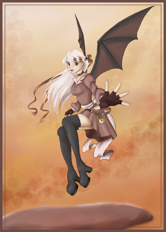 Bat Winged Girl.