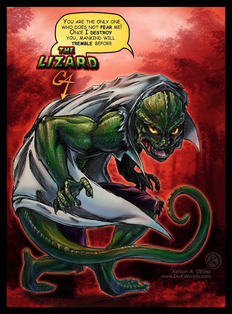 Goon Lizard The Lizard GA by ScionStorm on DeviantArt