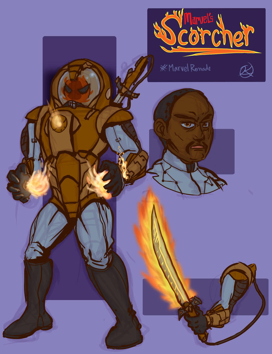 Marvel Remade Scorcher By ScionStorm On DeviantArt marvel-remade-scorcher-by-scionstorm-on-deviantart