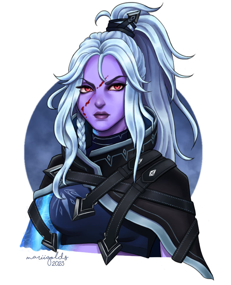 Drow by mariigolds on DeviantArt