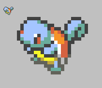 Pokemon Sprite #007 Squirtle by AkatsukiDevil on DeviantArt