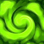 Green Cascade Twirl