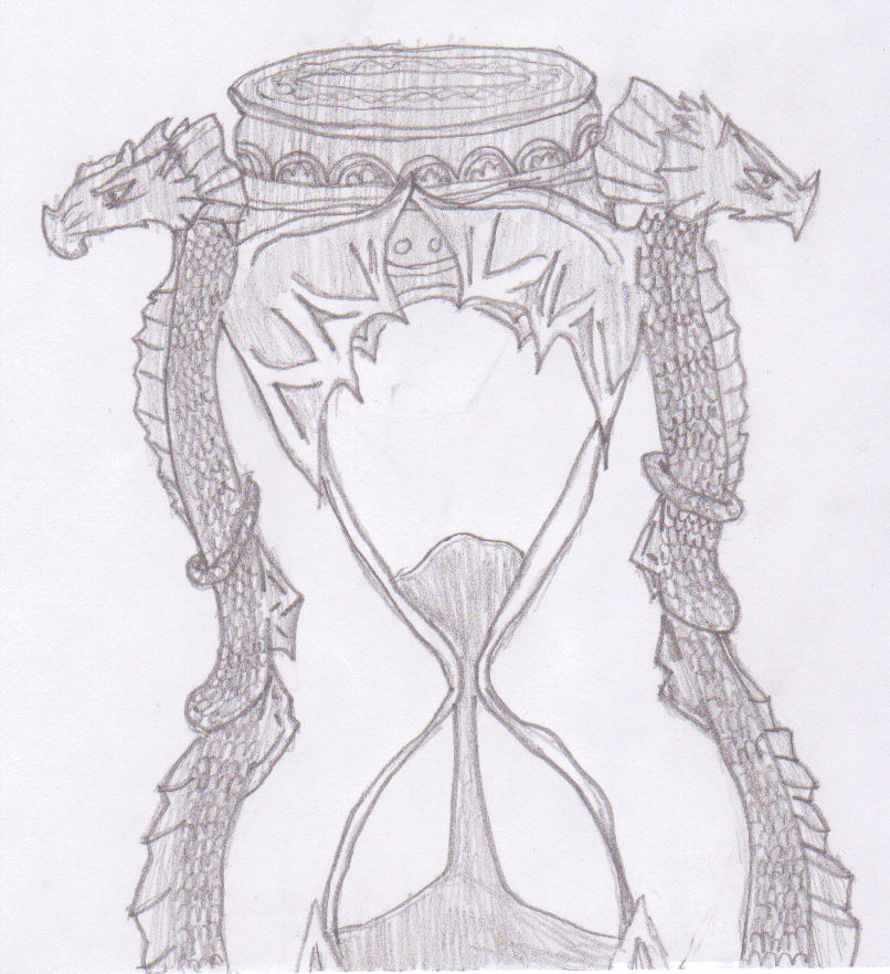 dragon hourglass by 915retsamdrows on DeviantArt