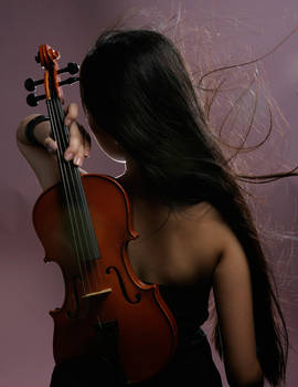 Girl With Violin 4