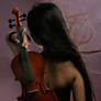 Girl With Violin 4