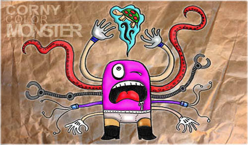 Corny Color corny color monster by akosiles on DeviantArt