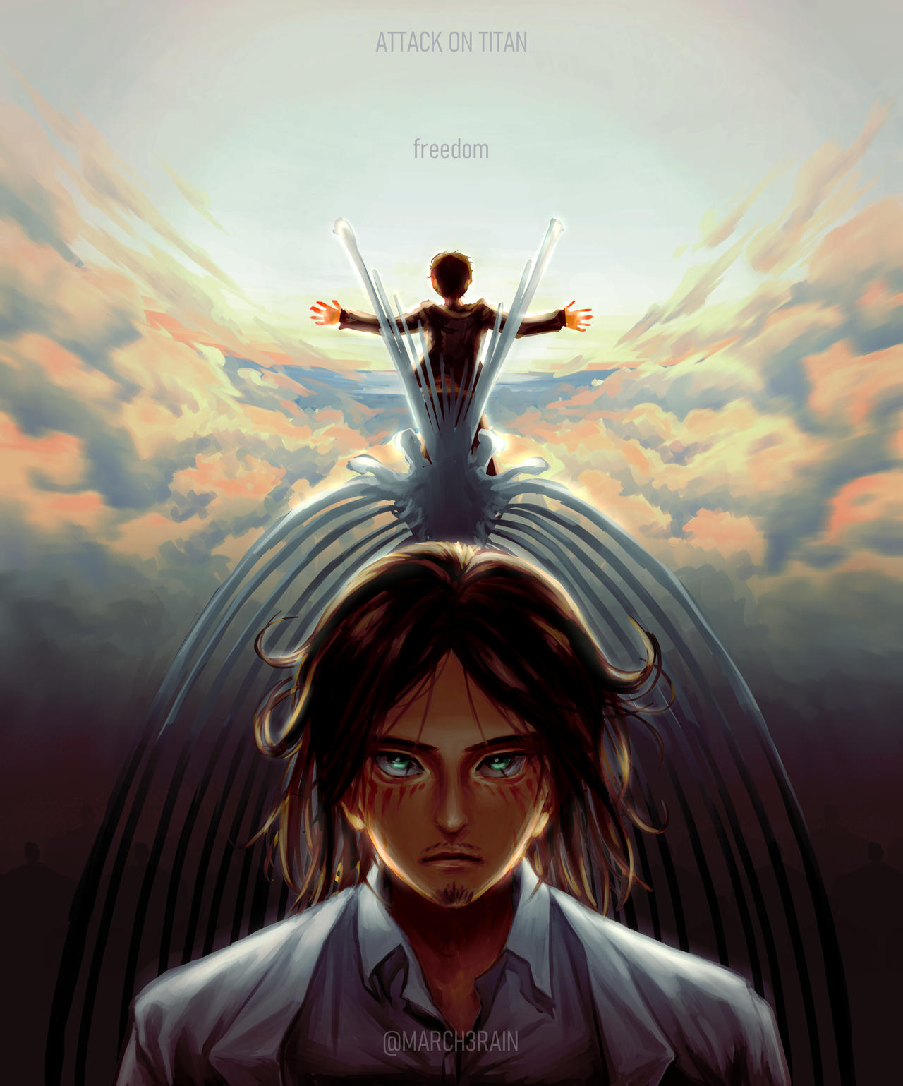 Freedom] Attack On Titan Fanart by March3Rain on DeviantArt