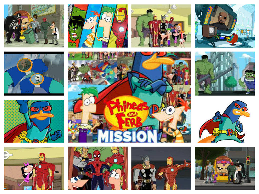 Phineas y Ferb Mision Marvel by vanessa9494 on DeviantArt
