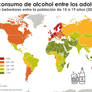 Paises con mas consumo de alcohol