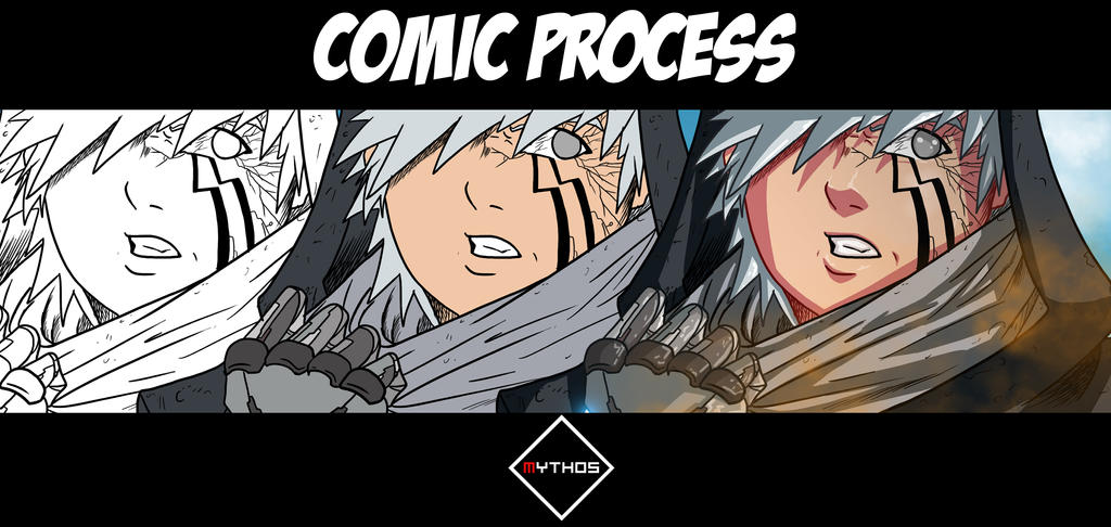 Comic Process by MythosPictures on DeviantArt