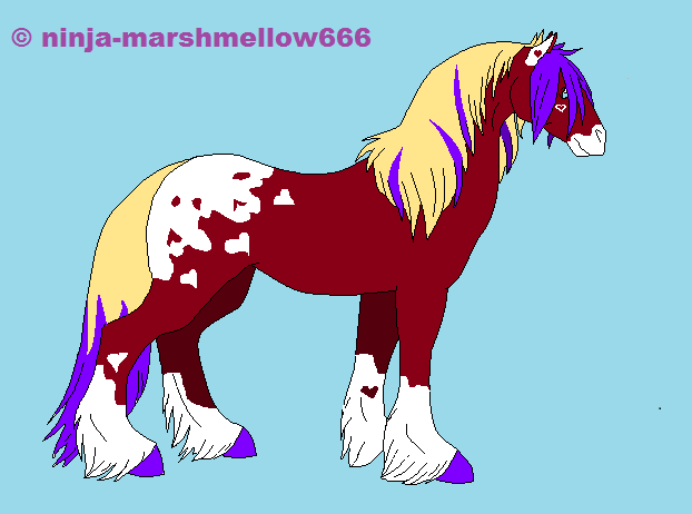 My fursona horse version