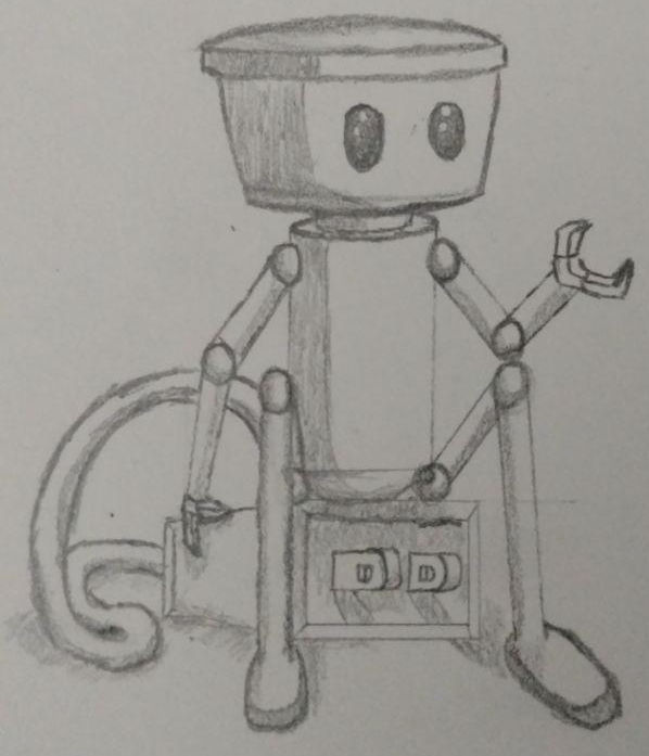 Chibi Robo Sketch by izzy-the-hedgehog on DeviantArt
