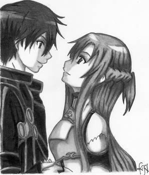 Kirito and Asuna