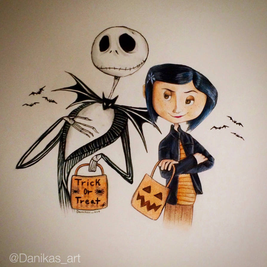 Coraline Drawing Drawing Tutorial Easy