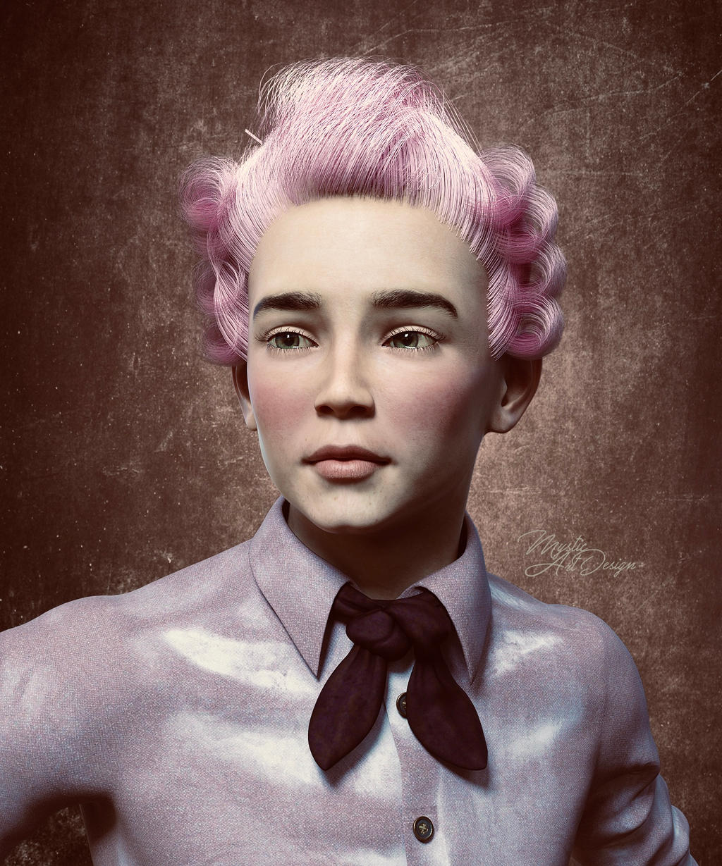 Boy Rococo Hair Rococo Boy by Mysticartdesign on DeviantArt
