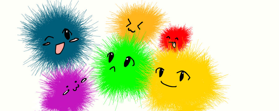 Three Rarest Fuzz Balls Fuzz Balls Muro by Chibixi on DeviantArt