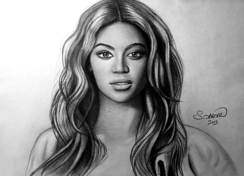 Drawing Beyonce by serkanpainter on DeviantArt