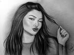 pencil drawing aleyna tilki karakalem