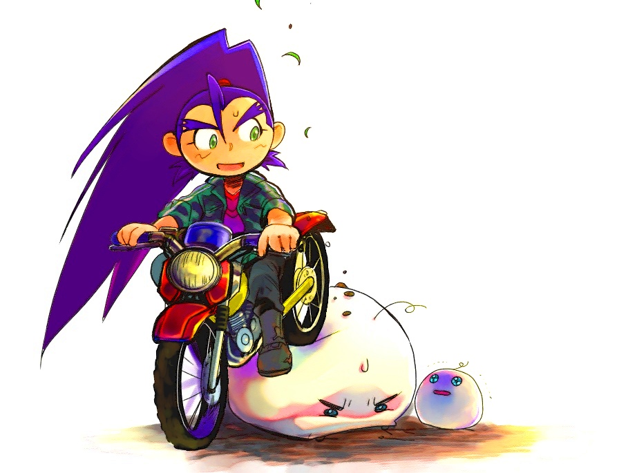 Motorcycle and Musashi