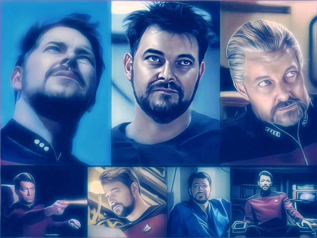 Rick Riker Dragonfly Deviantart William T. Riker by crusherman71 on DeviantArt