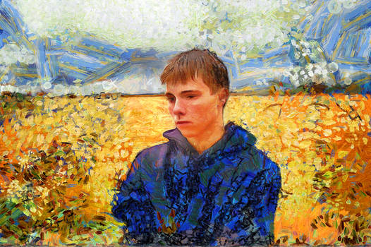 Michael in a Field