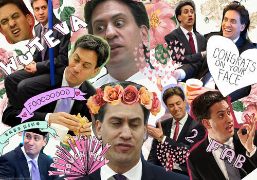 Ed Miliband Tumblr Collage