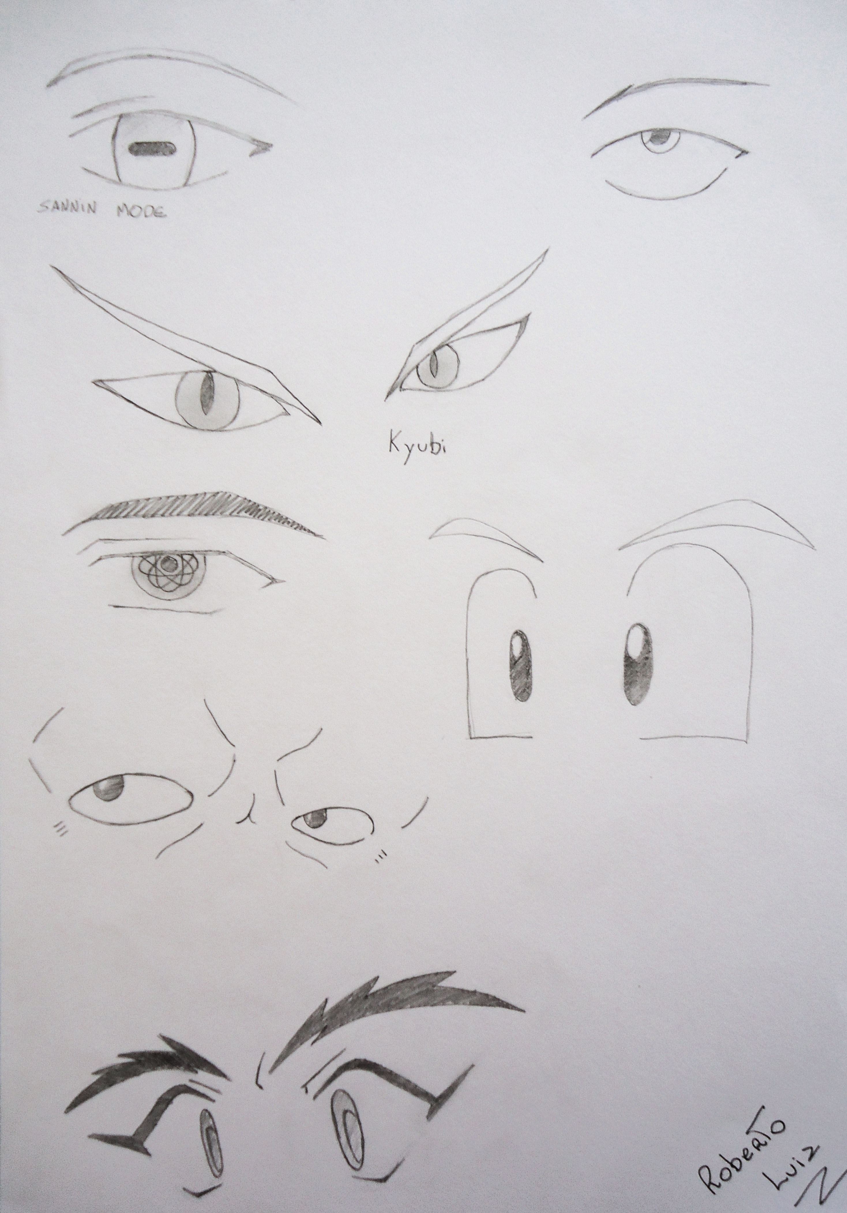 Olhos masculinos