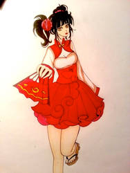 china anime girl