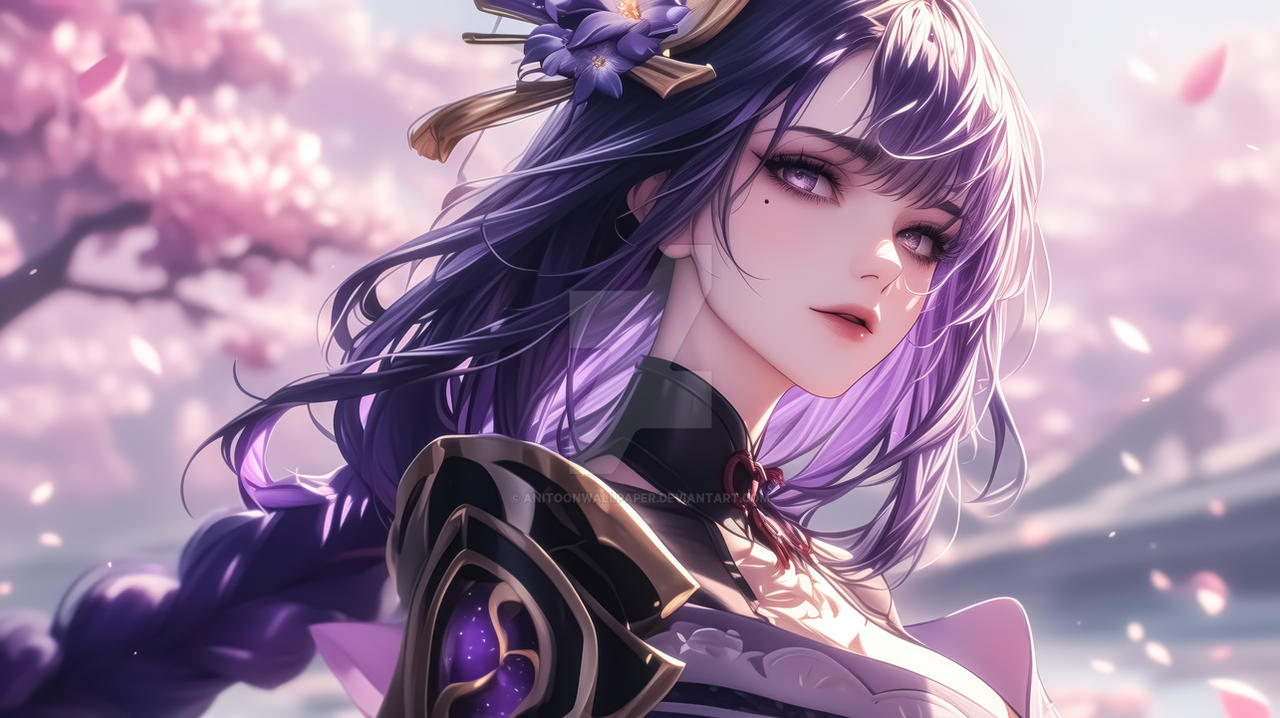 RAIDEN SHOGUN 8K Desktop Wallpaper : AW-GI-DW-124 by anitoonwallpaper ...