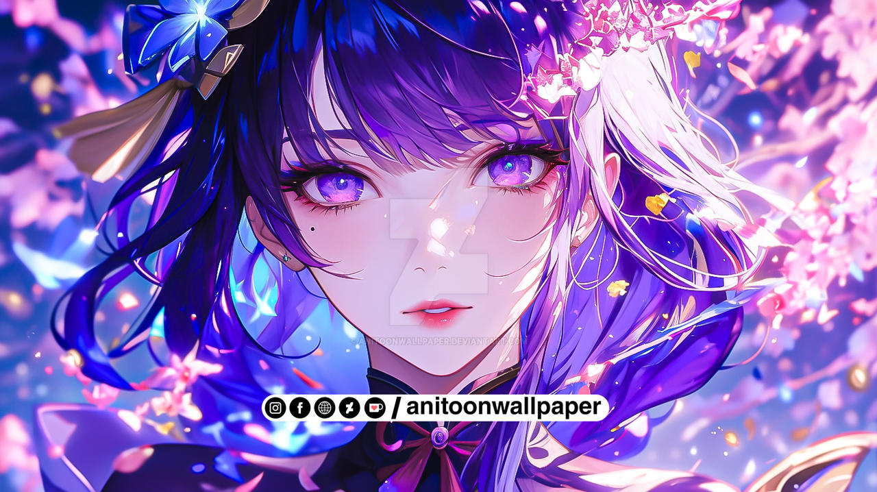 RAIDEN SHOGUN 8K Desktop Wallpaper : AW-GI-DW-134 by anitoonwallpaper ...