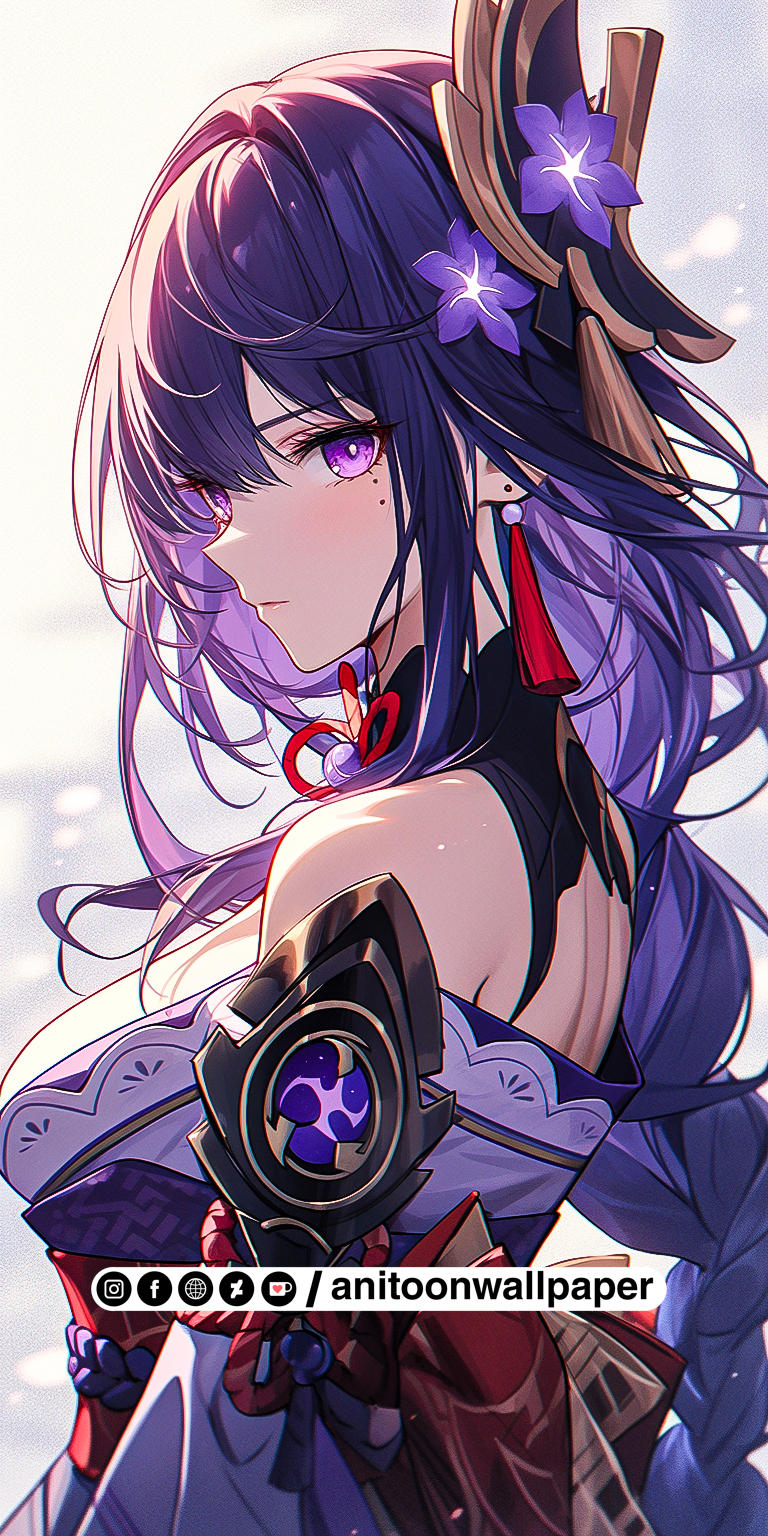 Raiden Shogun Phone Wallpaper : AW-PW-10 by anitoonwallpaper on DeviantArt