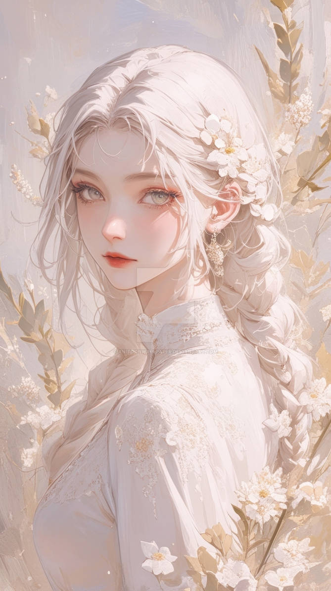 Beautiful Girl - Phone Wallpaper : AW-PW-21 by anitoonwallpaper on ...