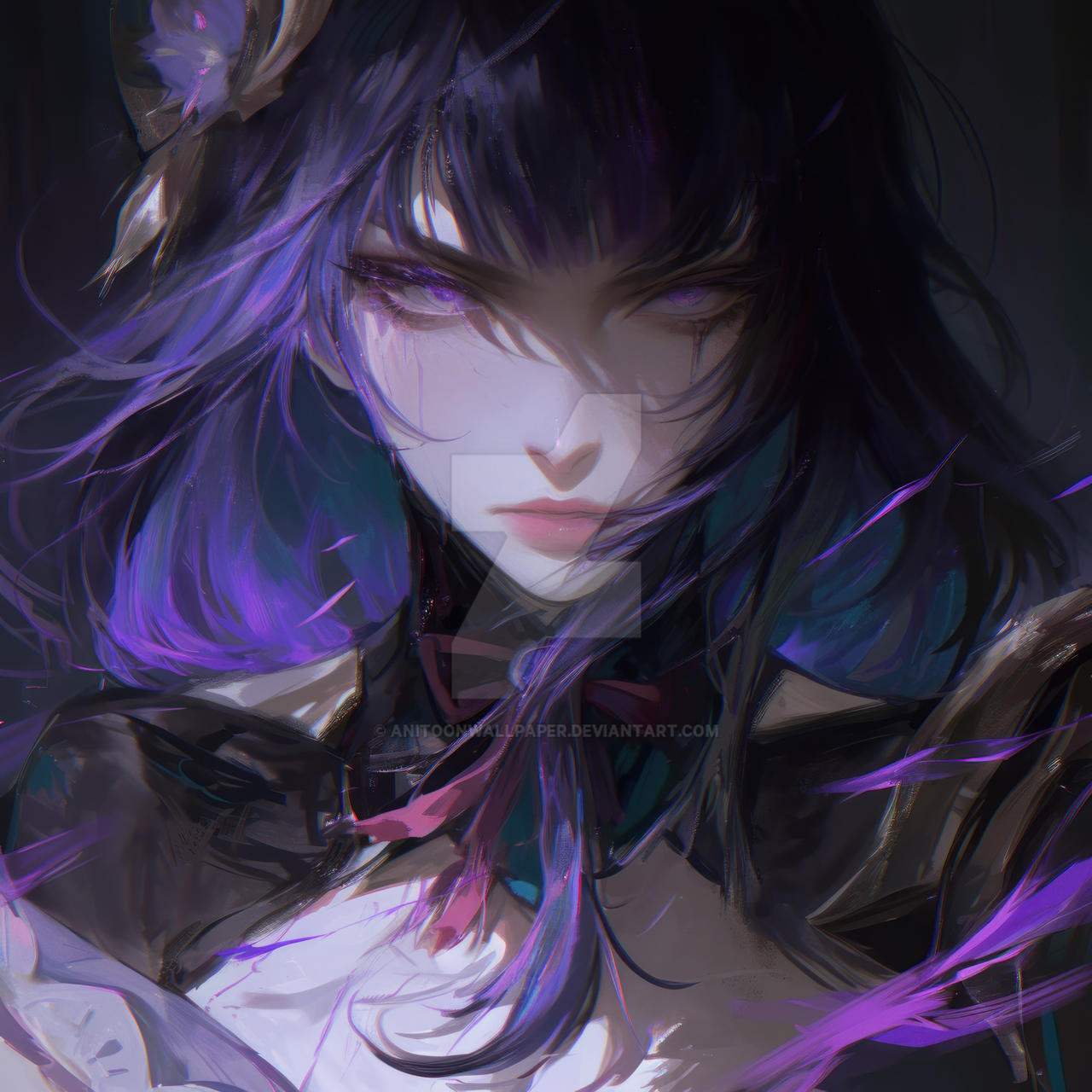 Raiden Shogun Profile Picture : AW-PFP-3 by anitoonwallpaper on DeviantArt