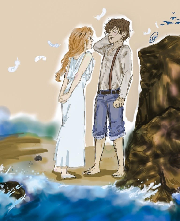 Calypso and Leo- FanArt by Sebleem on DeviantArt