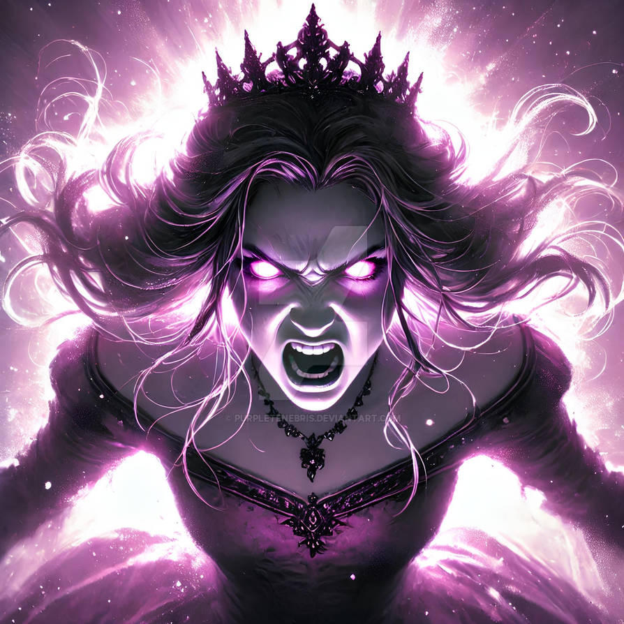 Anger queen Ai art by PurpleTenebris on DeviantArt