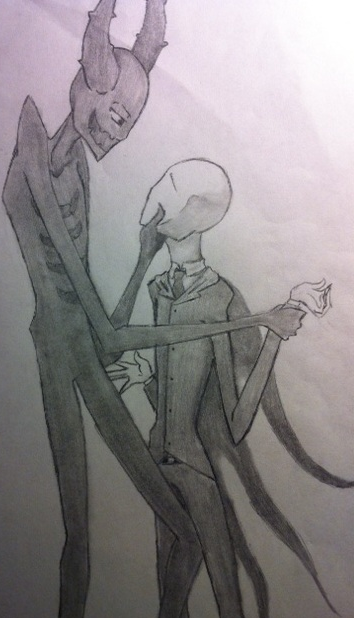 Slender man X Zalgo