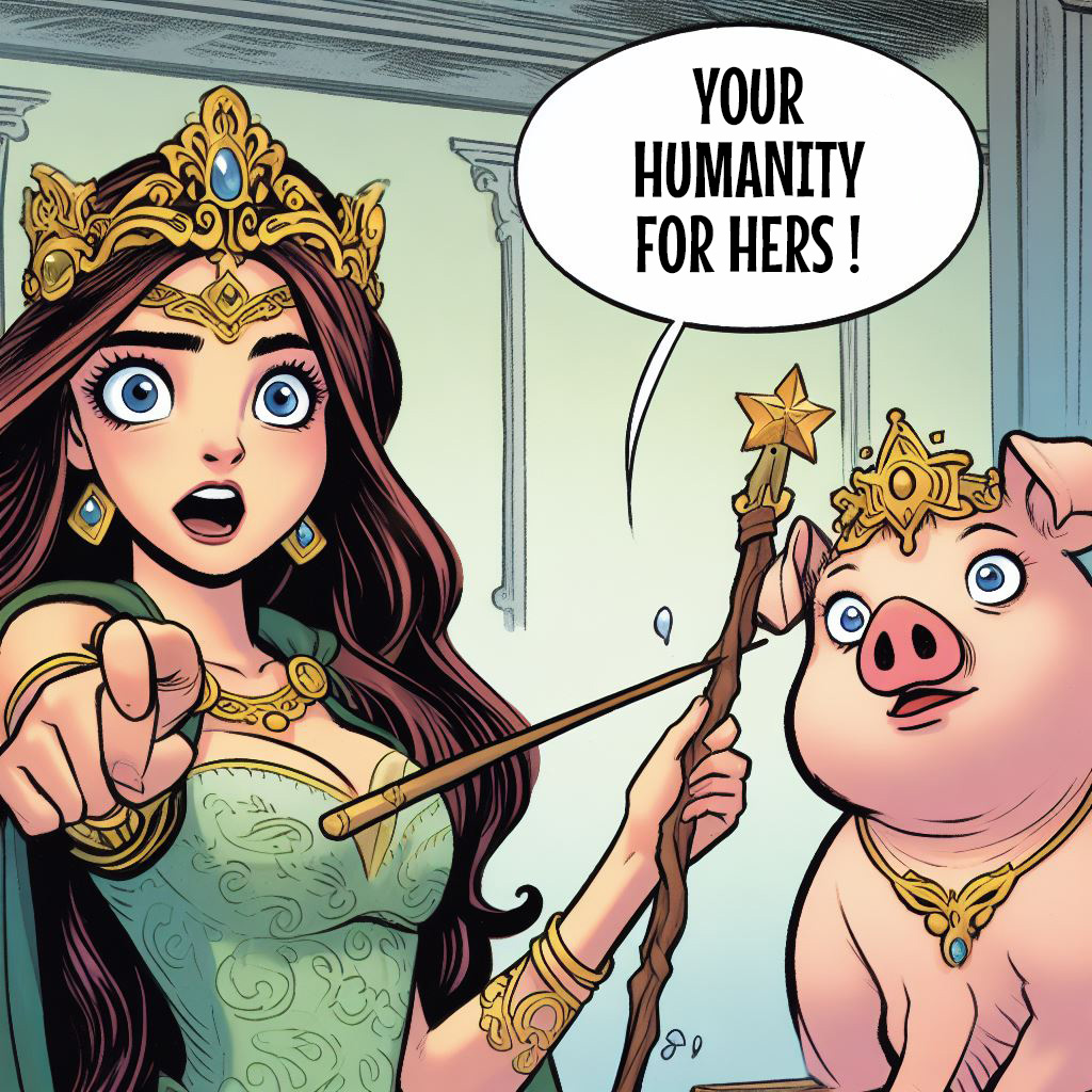 Comic TF Pig Circe 008 Text By MondOhneErde On DeviantArt comic-tf-pig-circe-008-text-by-mondohneerde-on-deviantart