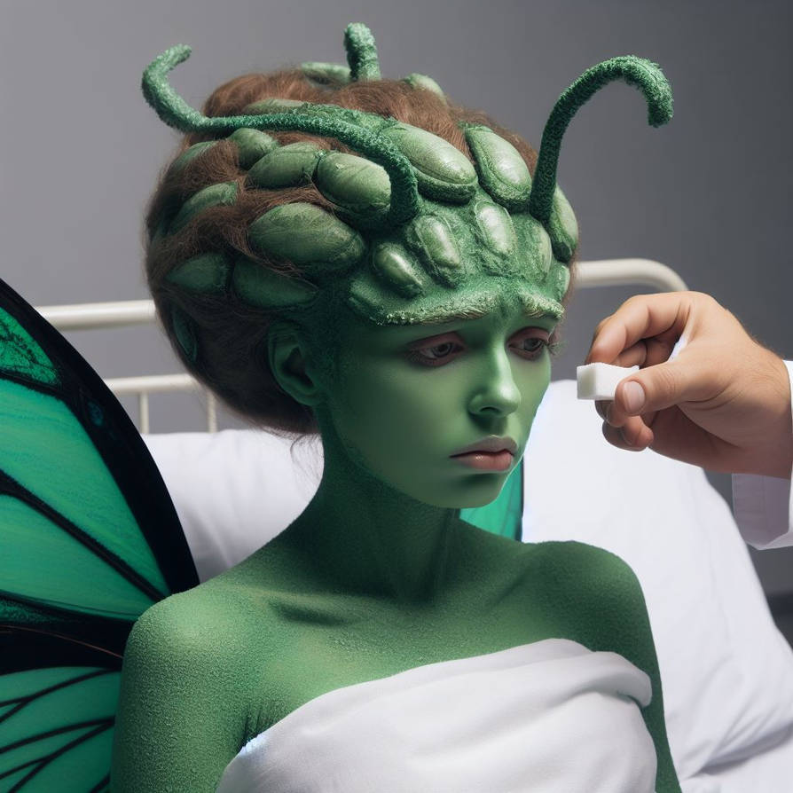 TF Insect Butterfly Woman Medical 123 by MondOhneErde on DeviantArt