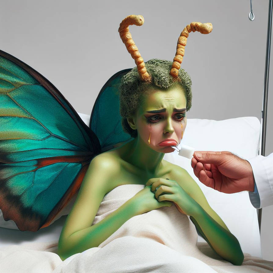 Human Insect Tf TF Insect Butterfly Woman Medical 125 by MondOhneErde on DeviantArt