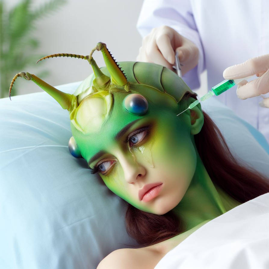 TF Insect Mantis Woman Medical 141 by MondOhneErde on DeviantArt