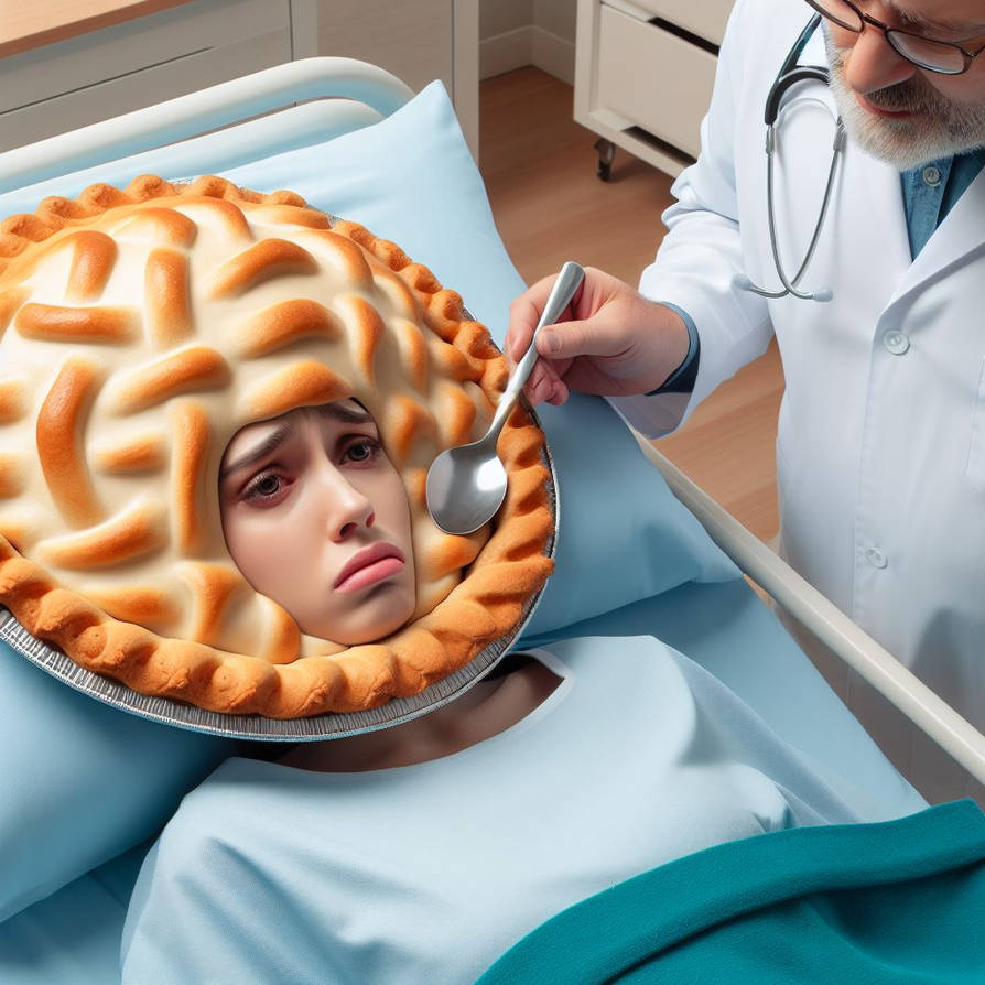 TF Inanimate Cake Woman Medical 139 by MondOhneErde on DeviantArt